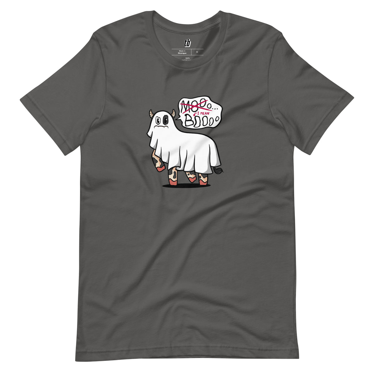 Ghost Cow T-Shirt - Teebop