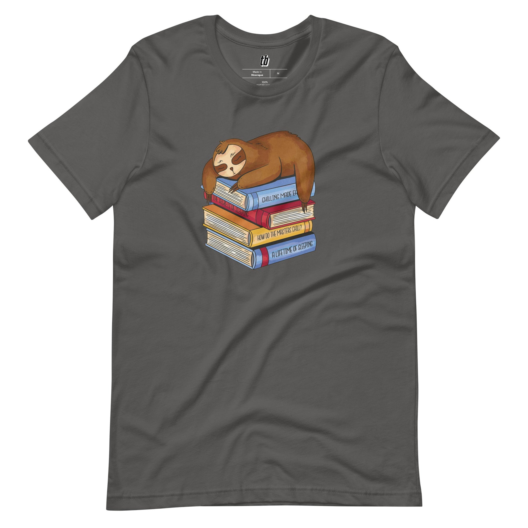 Library Sloth T-Shirt - Teebop