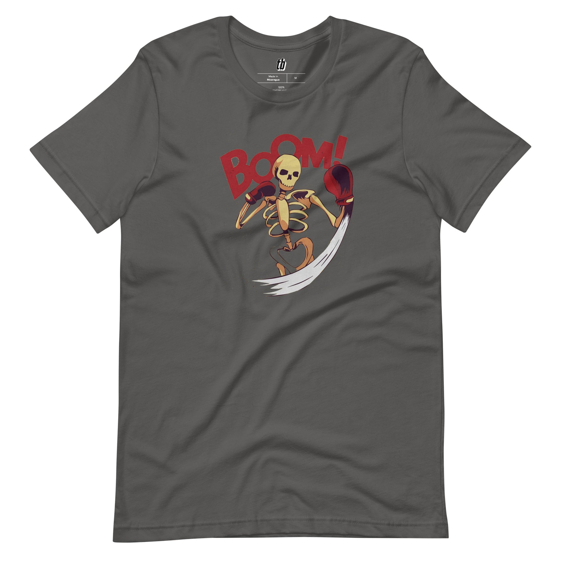 Skeleton Boxer T Shirt - Teebop