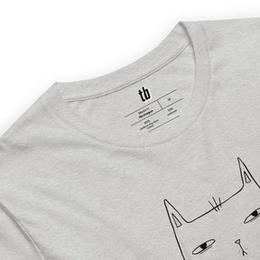 Middle Finger Cat T-Shirt - Teebop