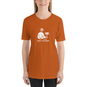 404 Page Not Found T-Shirt - Teebop