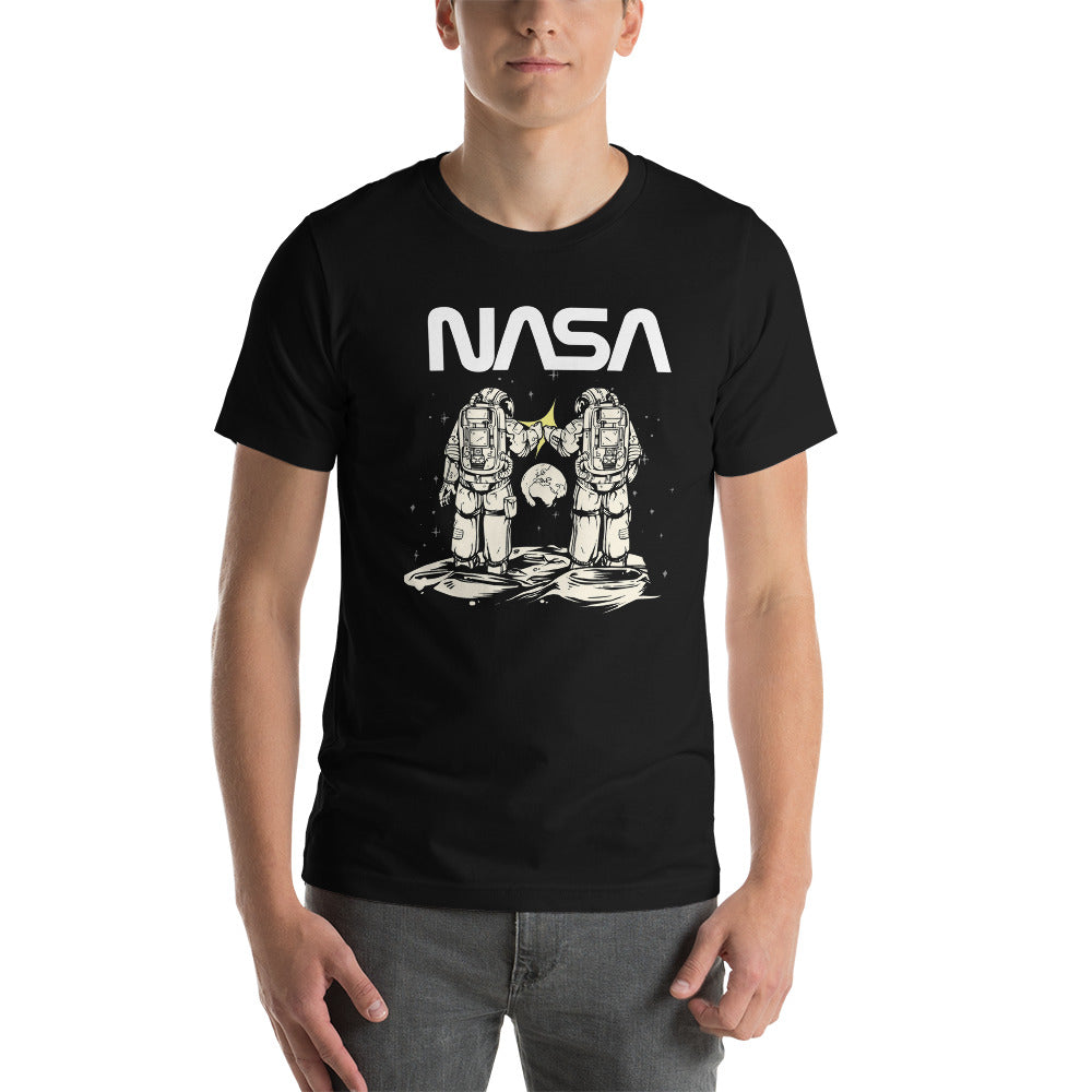 Nasa Fist Bump T-Shirt - Teebop