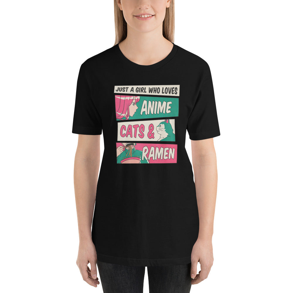 Anime Cats T-Shirt - Teebop