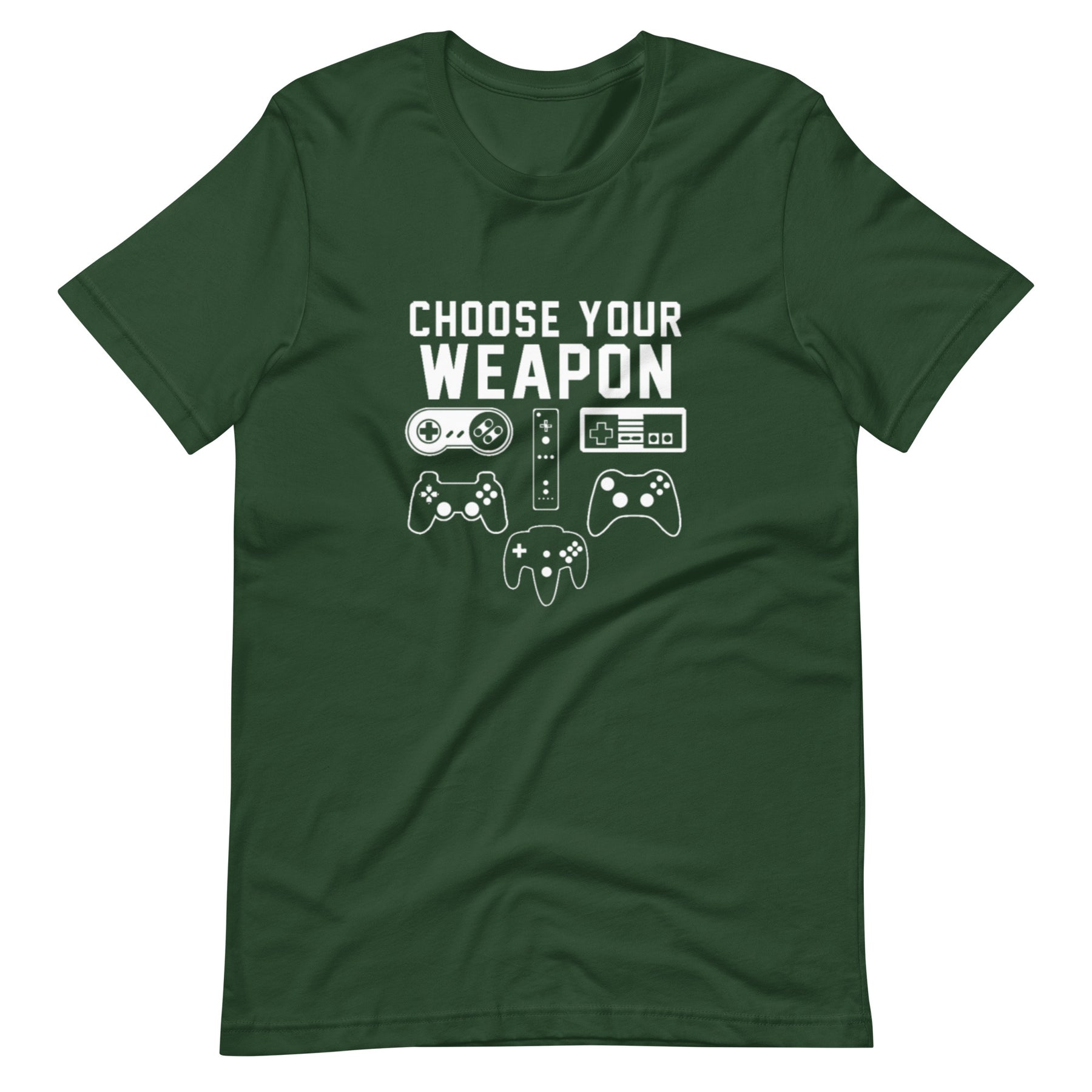 Choose Your Weapon Gaming T-Shirt - Teebop