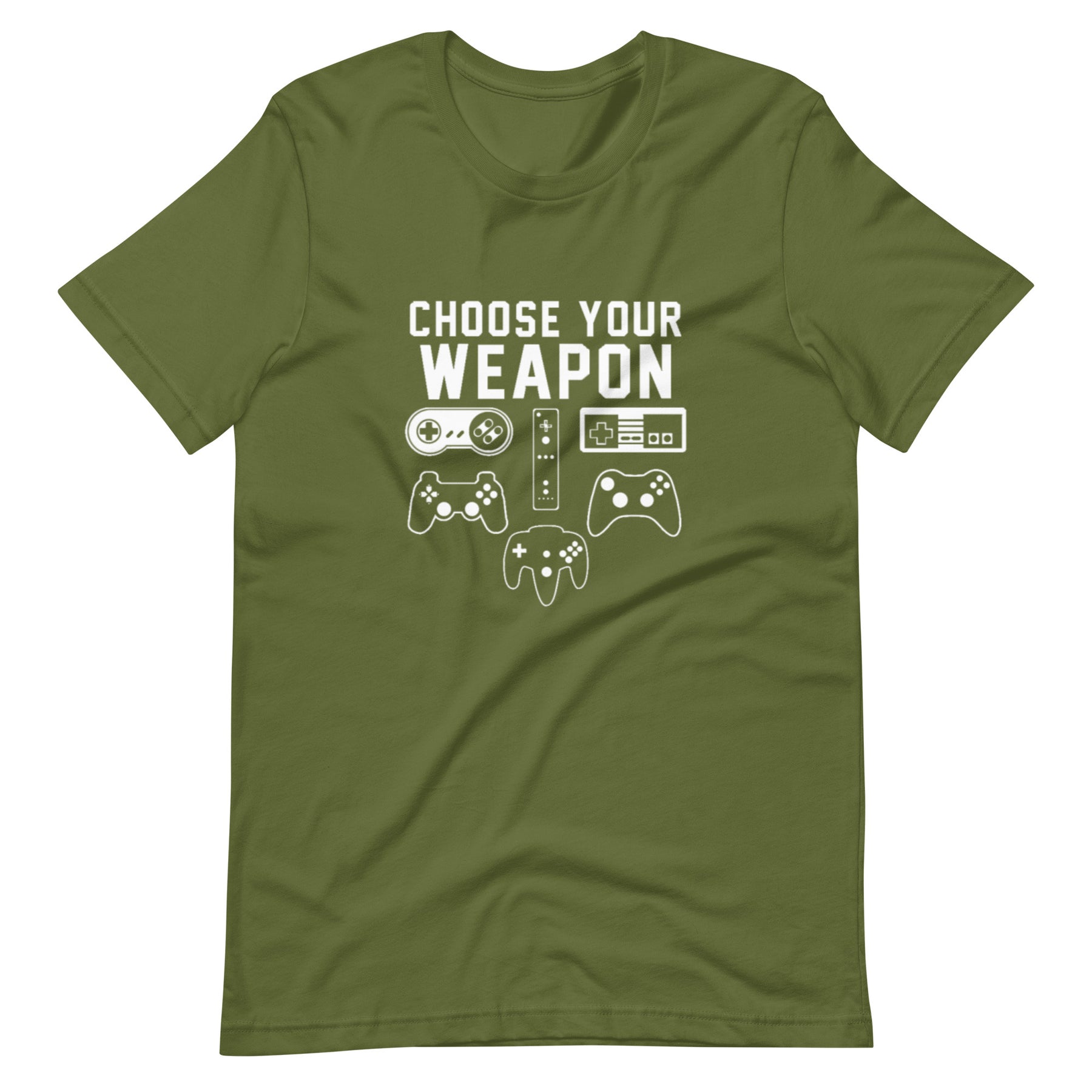 Choose Your Weapon Gaming T-Shirt - Teebop