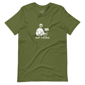 404 Page Not Found T-Shirt - Teebop