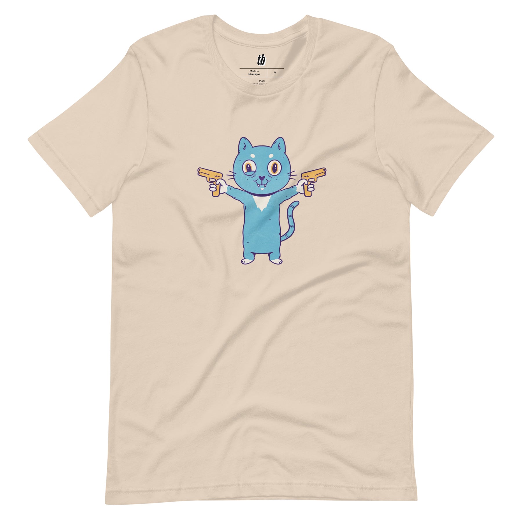 Hold Up Cat T-Shirt - Teebop
