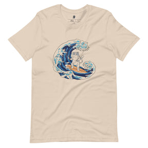 Surfing Sushi Cat T-Shirt - Teebop