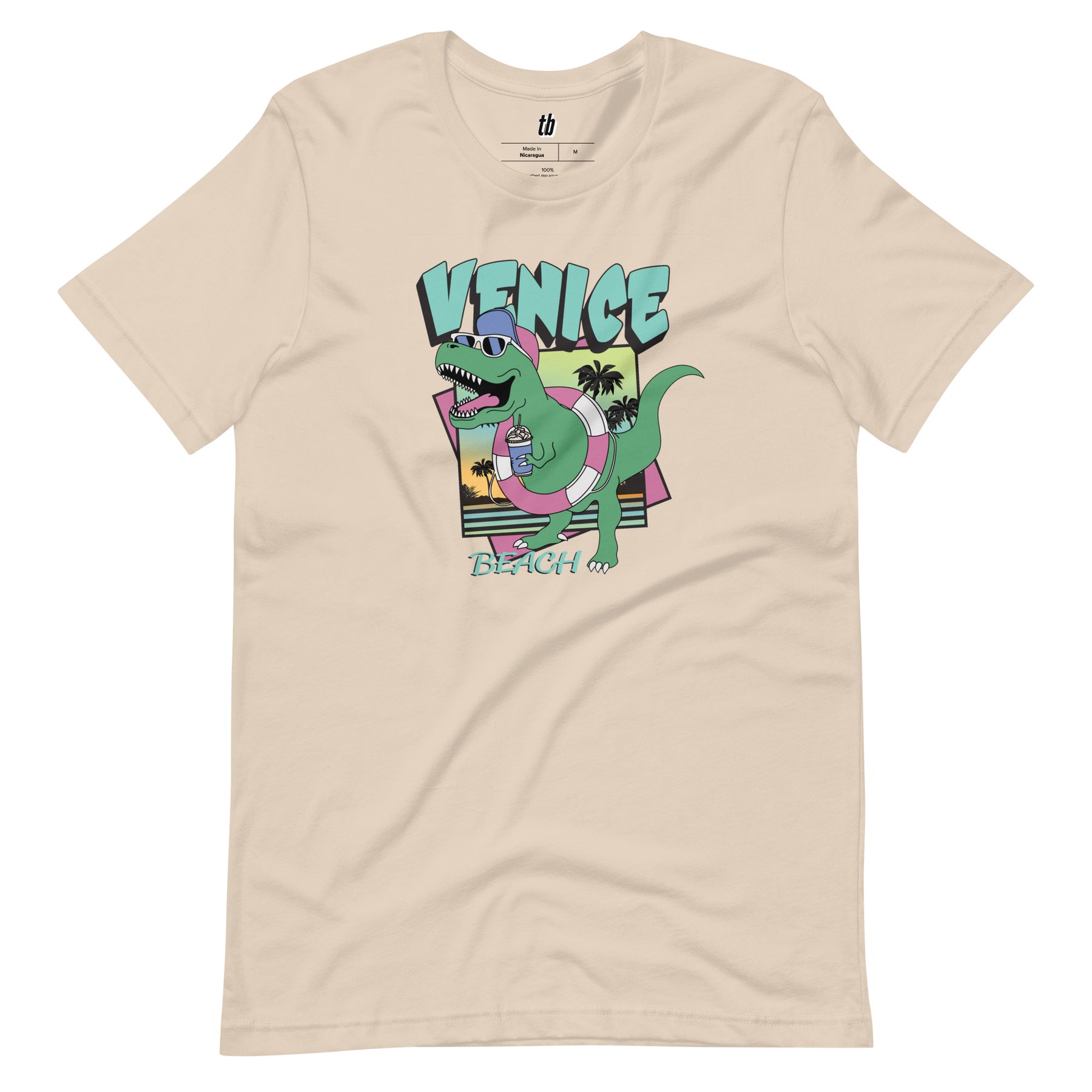 Dinosaur Beach T Shirt - Teebop
